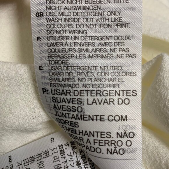 Yohji Yamamoto Y-3 Short Sleeve Pocket Tee Unisex XS Oversize - Picture 10 of 16